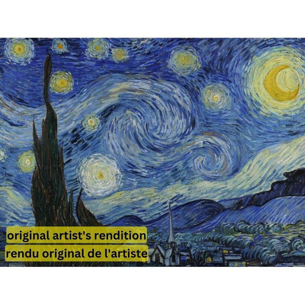 PAINT BY NUMBER Starry Night by Vincent van Gogh Diamond