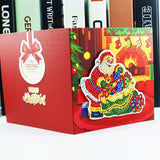 3D Christmas Card Set 6 (8 Pack)-Round-DiamondArt.ca