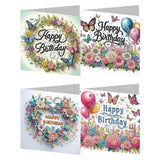 Birthday Cards (4 Pack)-Special-DiamondArt.ca