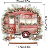 Sparkling Christmas Camper Tabletop Decoration-Special-DiamondArt.ca