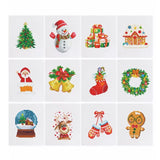 Holly Jolly Christmas Sparkle Minis 12 Canvas Kit-Square-DiamondArt.ca