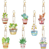 Sparkle House Plants Key Chain Kit