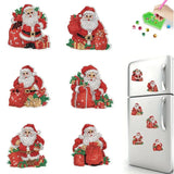 Jolly Saint Nick Magnet Set-Special-DiamondArt.ca