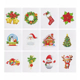 Magical Christmas Sparkle Minis 12 Canvas Kit-Square-DiamondArt.ca