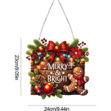 Merry & Bright Wall Hanging-Special-DiamondArt.ca