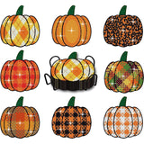 Patchwork Pumpkins Coaster Set (8 pieces)