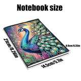 Radiant Peacock Notebook-Special-DiamondArt.ca