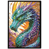 Carnet de notes Dragon Fantasy Arc-en-ciel