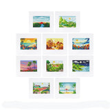 Scenic Views Sparkle Minis 10 Canvas Kit-Square-DiamondArt.ca