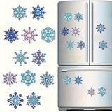 Sparkling Snowflake Magnet Set