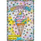 Stay Cool by Jess Stempel-35x50cm-Square-DiamondArt.ca